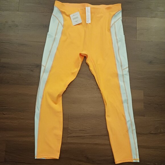 Fabletics pastel neon Motion365 High-Waist 7/8 Leggings Nwt DEFECTS READ - Picture 5 of 8